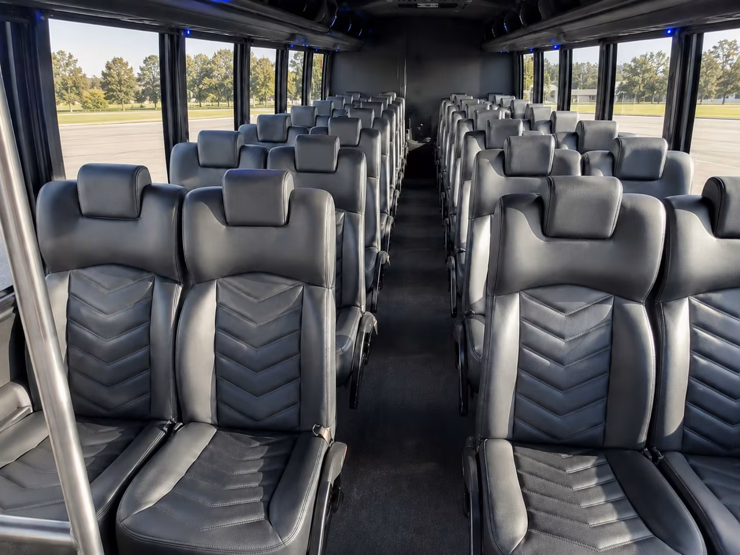 20 passenger minibus inside