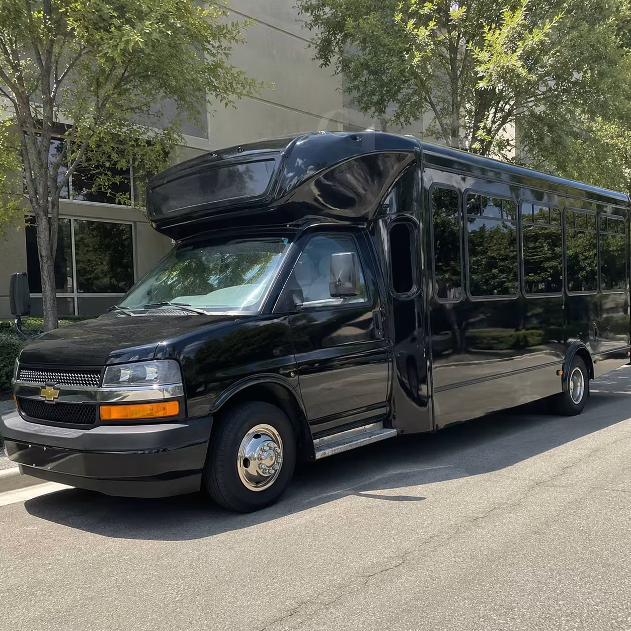fort smith prom party bus rentals to the convention center