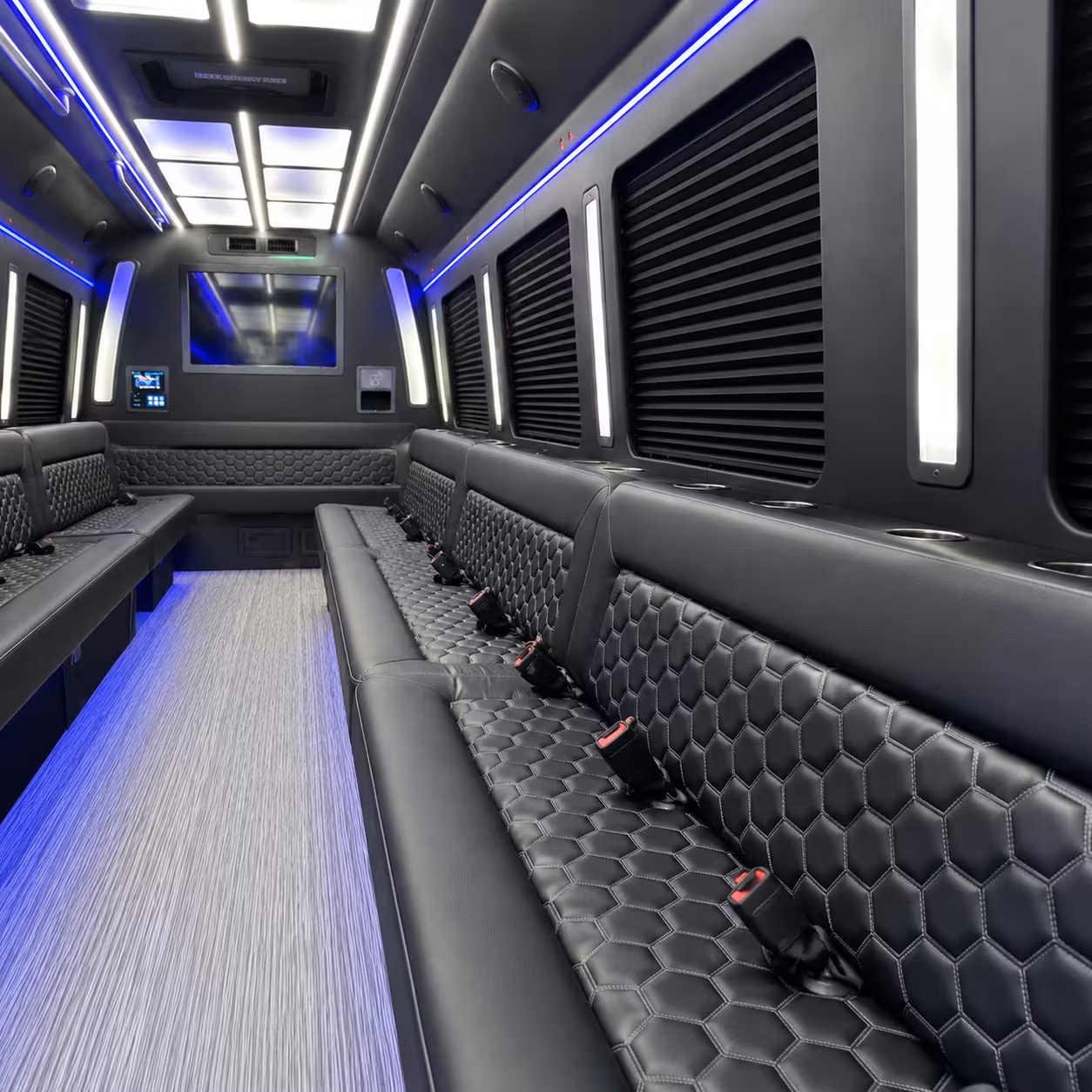 party bus interior