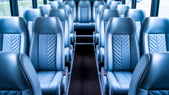 fort smith 30 passenger minibus inside