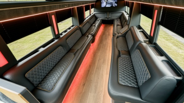 fort smith sprinter limo rental interior