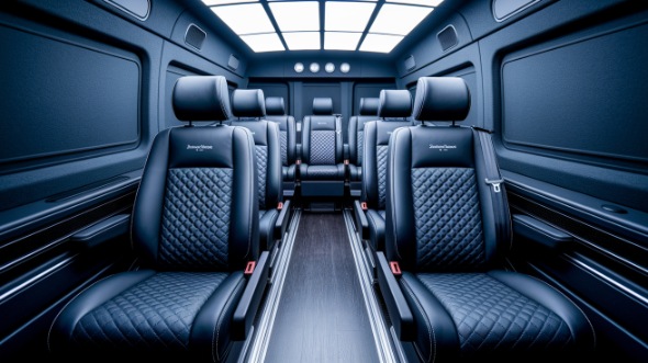 sprinter van with driver interior fort smith